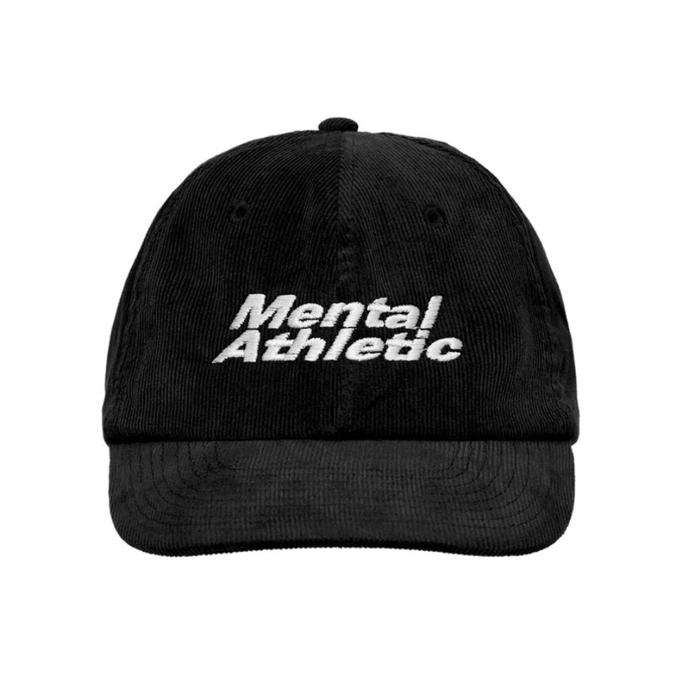 Mental Athletic Corduroy Cap (Black)